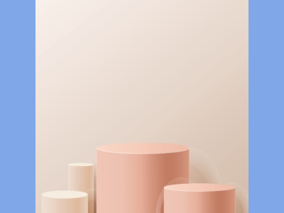 淘宝电商618双十一商品展示立体场景背景图几何图形EPS格式