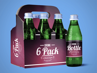 玻璃瓶可乐瓶样机玻璃瓶包装