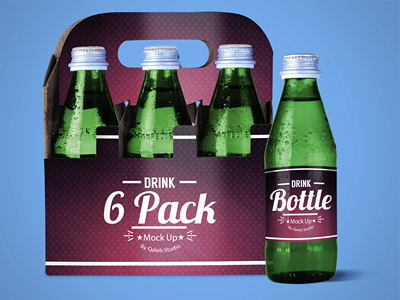 玻璃瓶可乐瓶样机玻璃瓶包装