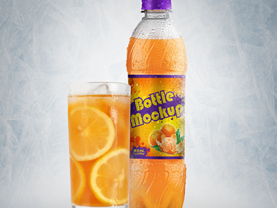 饮料瓶包装样机