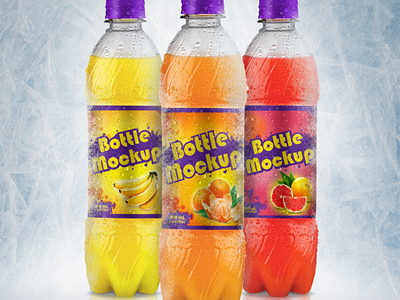 饮料瓶包装样机