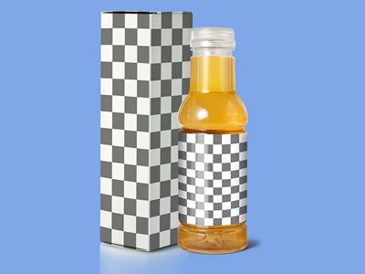 饮料瓶包装样机