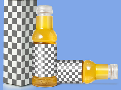 饮料瓶包装样机