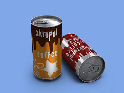 可乐罐易拉罐饮料罐样机