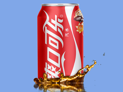 可乐罐易拉罐饮料罐样机