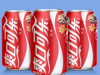 可乐罐易拉罐饮料罐样机