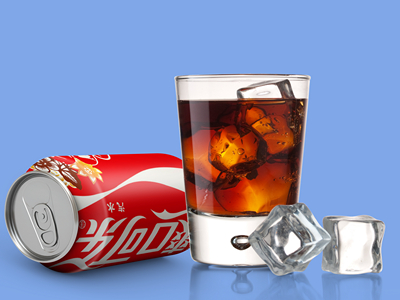 可乐罐易拉罐饮料罐样机