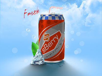 可乐罐易拉罐饮料罐样机