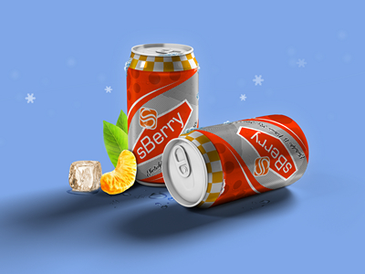 可乐罐易拉罐饮料罐样机