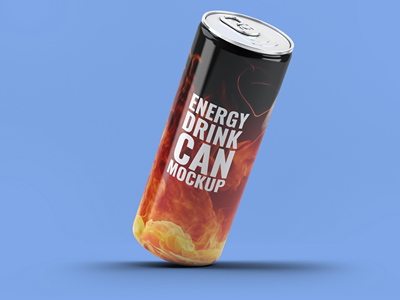 可乐罐易拉罐饮料罐样机