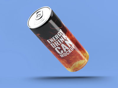 可乐罐易拉罐饮料罐样机