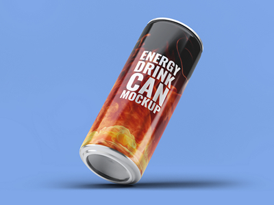 可乐罐易拉罐饮料罐样机