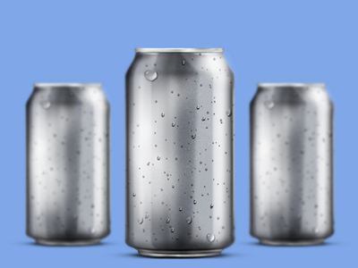 易拉罐饮料罐样机