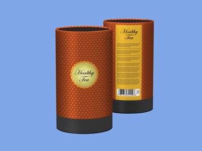 茶叶罐样机包装罐