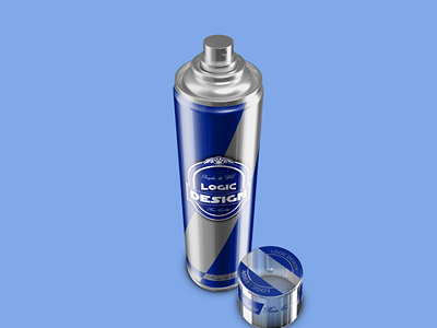 喷雾罐喷漆罐样机