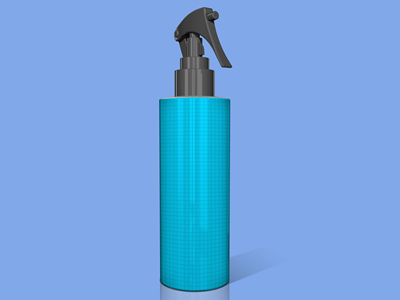 喷雾罐喷漆罐样机