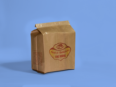 牛皮纸包装袋样机