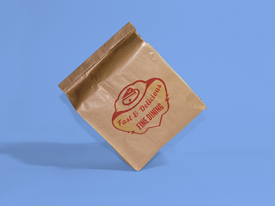 牛皮纸包装袋样机