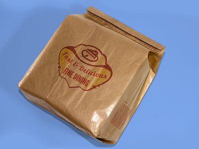 牛皮纸包装袋样机