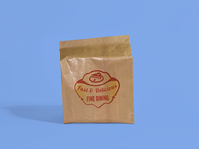 牛皮纸包装袋样机