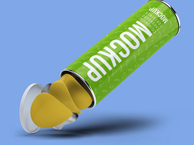 薯片包装罐样机