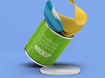 薯片包装罐样机