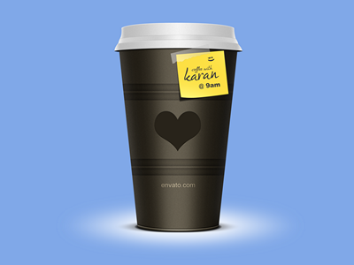 咖啡杯咖啡包装样机