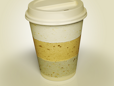 咖啡杯咖啡包装样机