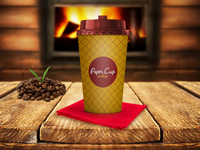 咖啡杯咖啡包装样机