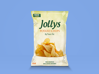 包装袋薯片包装袋样机