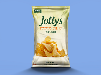 包装袋薯片包装袋样机