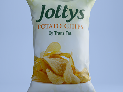 包装袋薯片包装袋样机