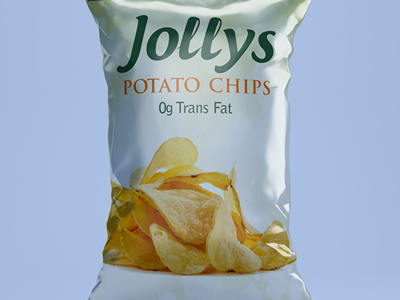 包装袋薯片包装袋样机