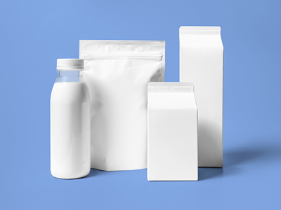 牛奶包装样机