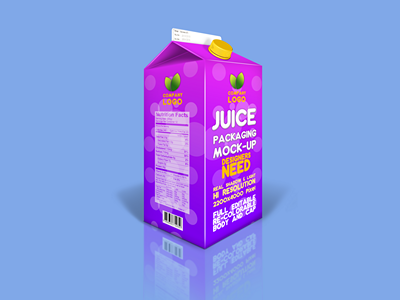 牛奶酸奶包装盒样机