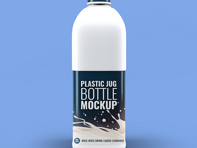 桶装牛奶包装样机