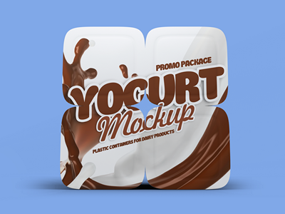 酸奶包装样机