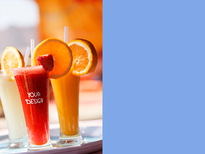 饮料杯饮品杯样机果汁杯