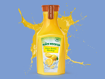 果汁包装包装瓶样机