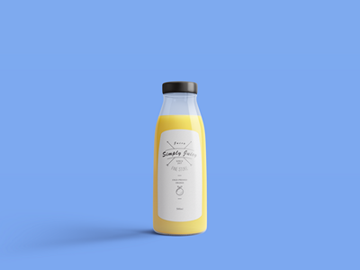 果汁包装包装瓶样机