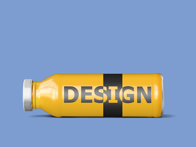 果汁包装包装瓶样机