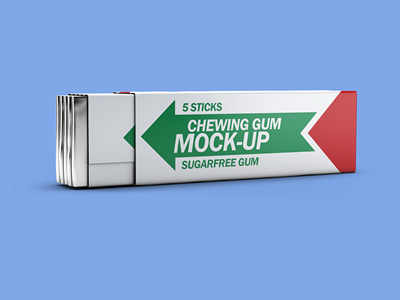 巧克力口香糖包装样机