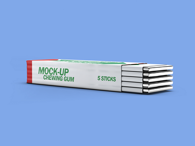 巧克力口香糖包装样机