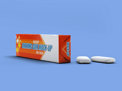 巧克力口香糖包装样机