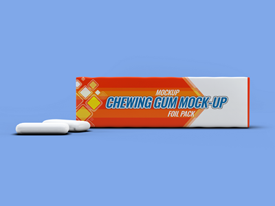 巧克力口香糖包装样机
