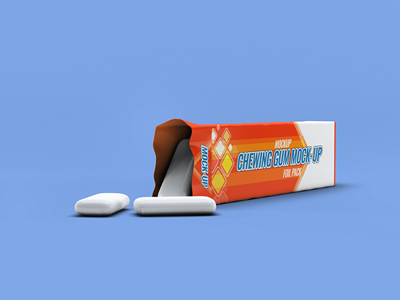 巧克力口香糖包装样机