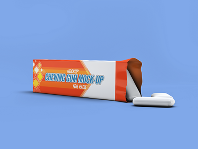 巧克力口香糖包装样机