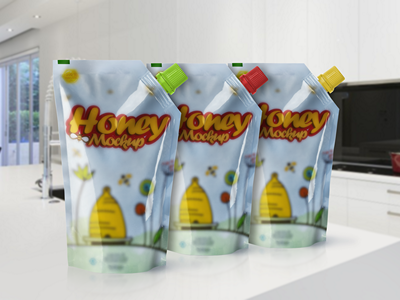 袋装饮料包装袋样机