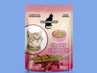 宠物粮包装袋塑料袋样机