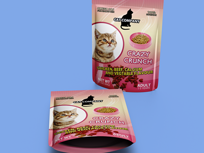 宠物粮包装袋塑料袋样机